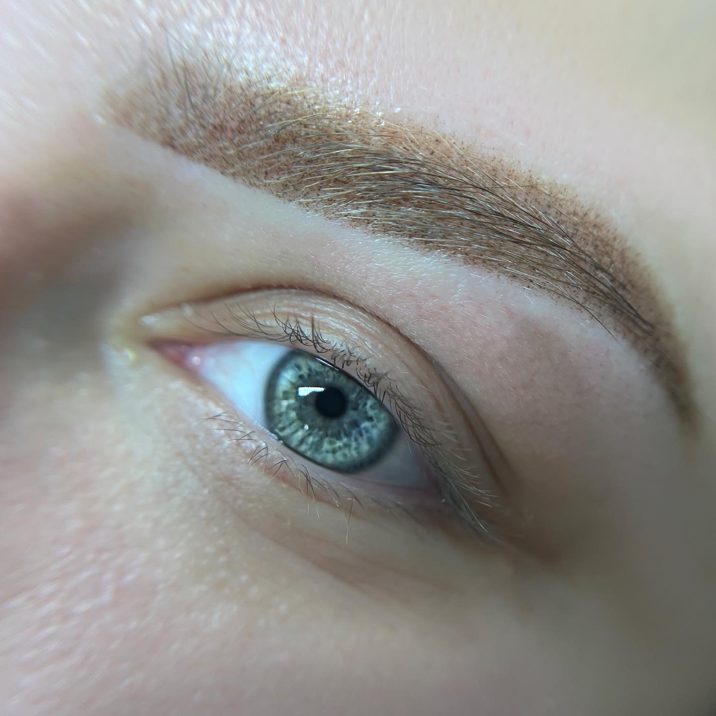 Перманентный макияж бровей